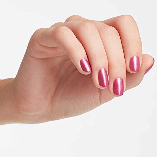 OPI A-Rose at Dawn...Broke by Noon Nail Lacquer | Opaque Deep Purple Shimmer Chip Resistant Vegan Fast Drying Nail Poli