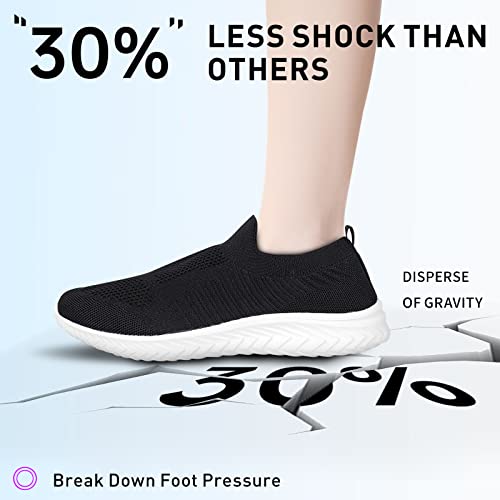 JIAFO Women's Athletic Walking Shoes - Casual Breathable Lightweight Mesh Knit for Fitness Enthusiasts
| JIAFO Non-Slip