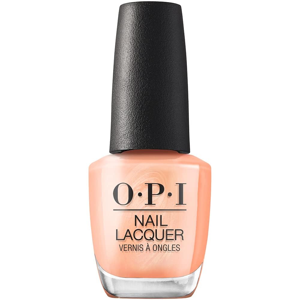 OPI Nail Lacquer Nail Polish | Opaque Orange & Yellow Shimmer
| OPI Nail Lacquer Nail Polish | Chip Resistant & Streak
