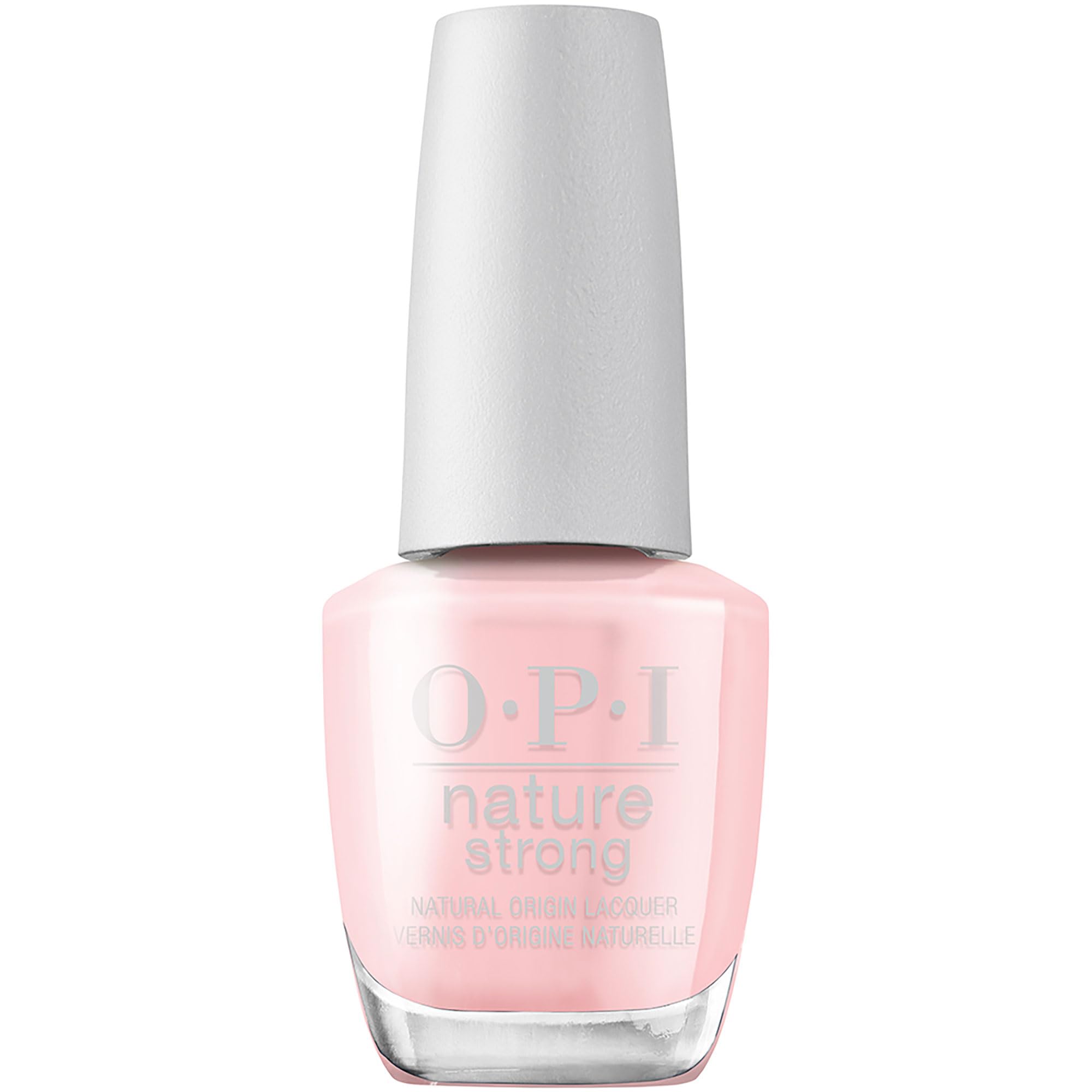OPI Nature Strong Sheer Light Pink Nude Neutral Crème Eco-Friendly Nail Polish for Eco-Conscious Beauty Enthusiasts
| O